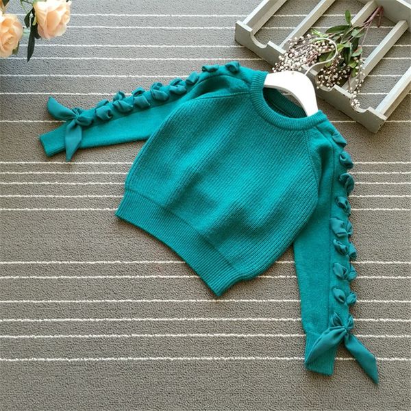 fashion sweaters girl long sleeve knitted spring pullovers girls lace bow knitwear o-neck ribbon sweaters warm baby girl clothes, Blue
fashion sweaters girl long sleeve knitted spring pullovers girls lace bow knitwear o-neck ribbon sweaters warm baby girl clothes, Blue