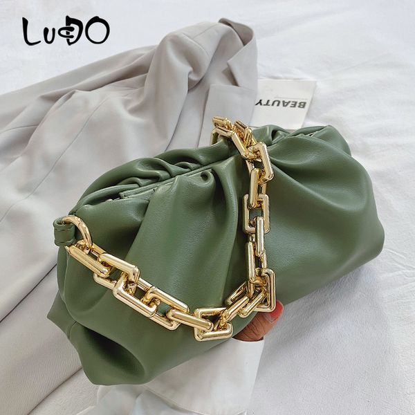women cloud underarm shoulder bag day clutch 2020 thick gold chains dumpling clip purse bag pleated handbag baguette pouch totes
women cloud underarm shoulder bag day clutch 2020 thick gold chains dumpling clip purse bag pleated handbag baguette pouch totes