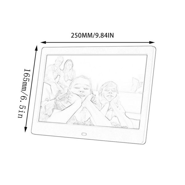 10 inch screen led backlight hd digital p frame electronic album p music film full function good gift
10 inch screen led backlight hd digital p frame electronic album p music film full function good gift