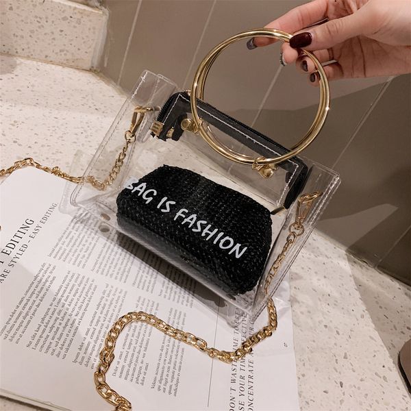 summer transparent jelly bag tote crossbody bags for women 2019 pvc handbag ladies hand beach clear shoulder bag
summer transparent jelly bag tote crossbody bags for women 2019 pvc handbag ladies hand beach clear shoulder bag