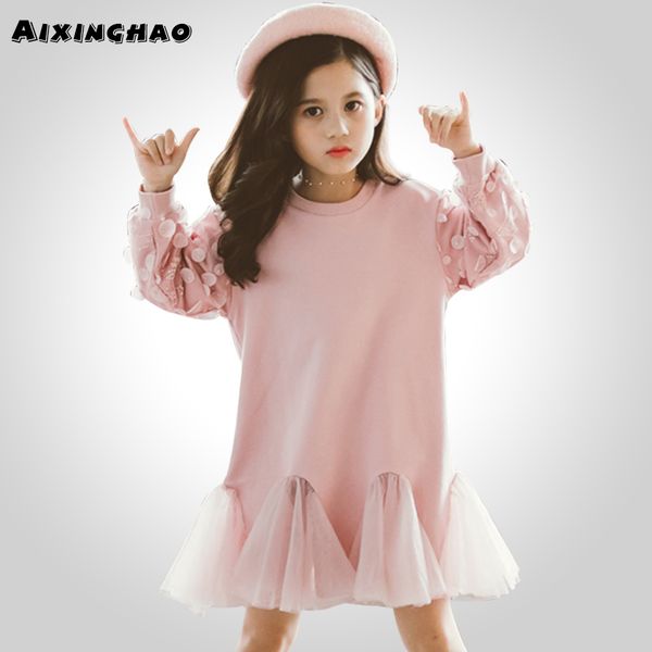 new spring dress girl mesh patchwork sweatshirt dress for girls lace petal sleeve girls party dress autumn fashion girls clothes t200624, Red;yellow
new spring dress girl mesh patchwork sweatshirt dress for girls lace petal sleeve girls party dress autumn fashion girls clothes t200624, Red;yellow