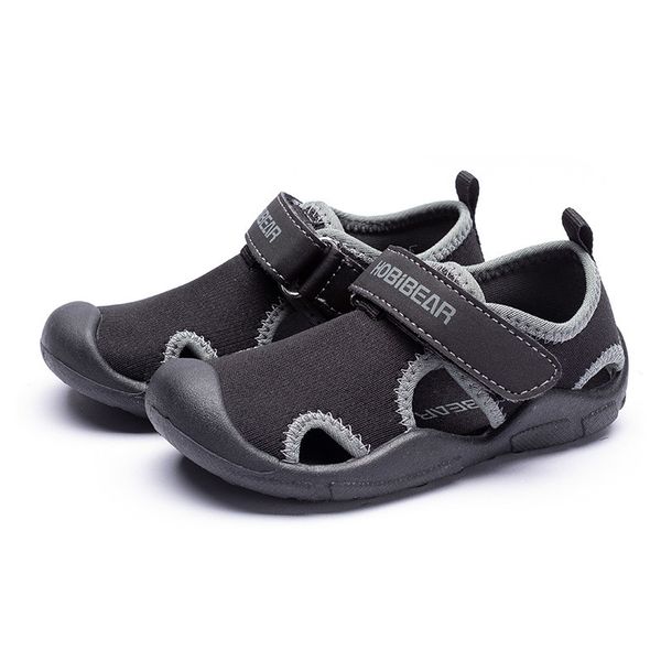 sandals for boys 2020 summer big girl shoes soft diansour children's sandals beach shoes for children 21-30 size, Black;red 
sandals for boys 2020 summer big girl shoes soft diansour children's sandals beach shoes for children 21-30 size, Black;red