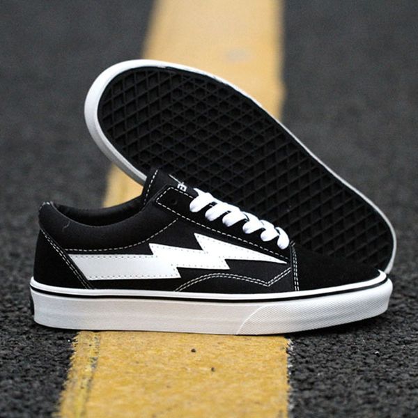 2019 revenge x storm old skool canvas shoe kanye fashion streets designer new casual shoe without box 35-44, Black
2019 revenge x storm old skool canvas shoe kanye fashion streets designer new casual shoe without box 35-44, Black