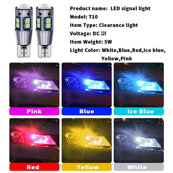 wts 300pcs car bulb canbus w5w t10 3030 10smd led license plate light canbus car interior lamp 194 168 auto led light no error
wts 300pcs car bulb canbus w5w t10 3030 10smd led license plate light canbus car interior lamp 194 168 auto led light no error