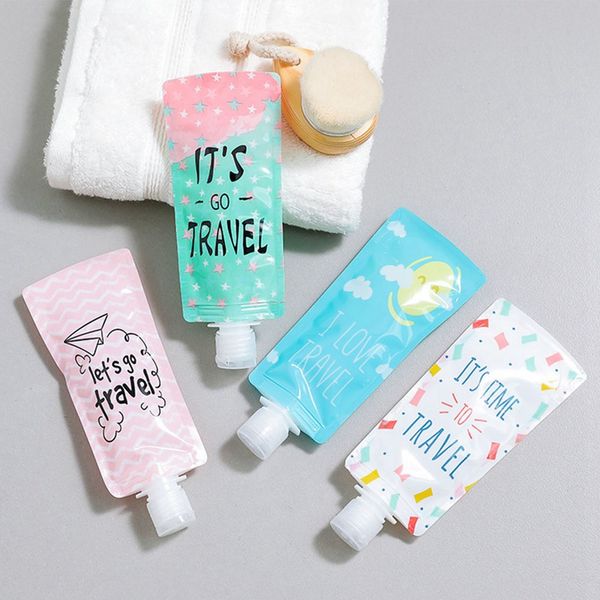 100ml portable soap dispensers shower gel bags shampoo lotion bath liquid storage bag container pouch bottle travel supplies
100ml portable soap dispensers shower gel bags shampoo lotion bath liquid storage bag container pouch bottle travel supplies