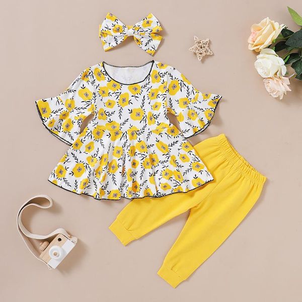 summer toddler kids baby girl floral solid pants with headband outfits sets girls clothes kids clothes w10, White
summer toddler kids baby girl floral solid pants with headband outfits sets girls clothes kids clothes w10, White