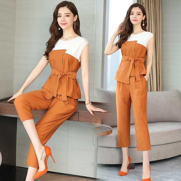 co-ord set women 2 piece set and pants suits summer ourfit orange sliming bodycon sleeveless elegant noble casual clothing, White
co-ord set women 2 piece set and pants suits summer ourfit orange sliming bodycon sleeveless elegant noble casual clothing, White