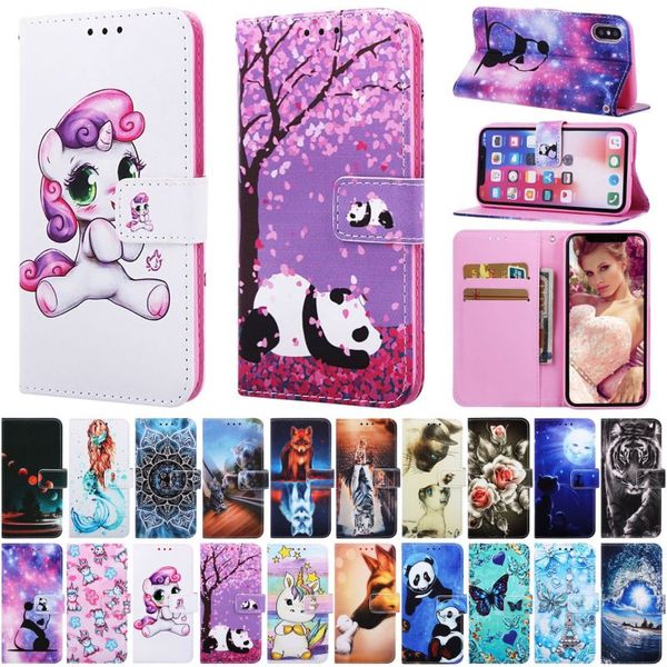 

for fundas samsung galaxy m10 a51 a71 s8 j6 plus a10 a10e a20e a20 a30 a40 a50 a70 case wallet card slot cute flip cover dp03d