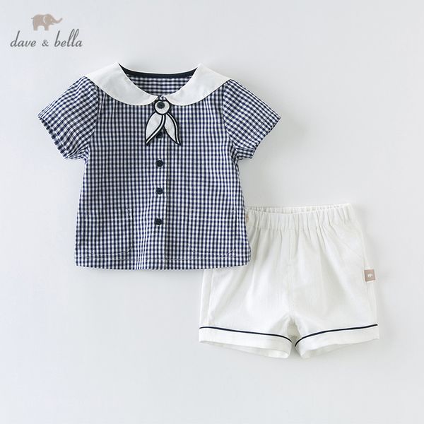 db12931 dave bella summer baby boys fashion clothing sets casual short sleeve blue white plaid suits children clothes
db12931 dave bella summer baby boys fashion clothing sets casual short sleeve blue white plaid suits children clothes