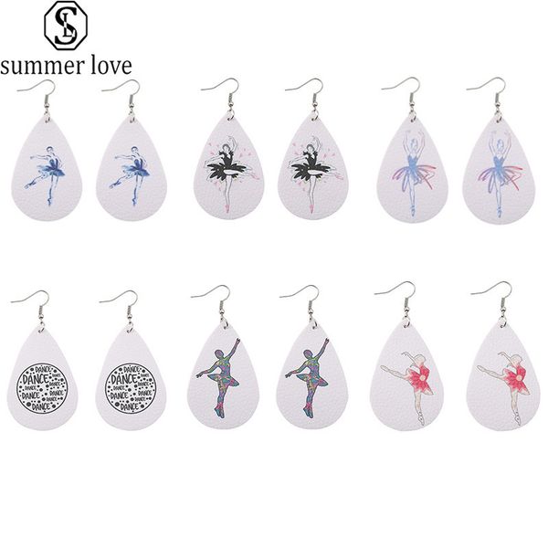 2020 trency ballet dancer leather earrings water drop colorful pendant earrigns for women girls christmas gift jewelry wholesale-z, Silver
2020 trency ballet dancer leather earrings water drop colorful pendant earrigns for women girls christmas gift jewelry wholesale-z, Silver