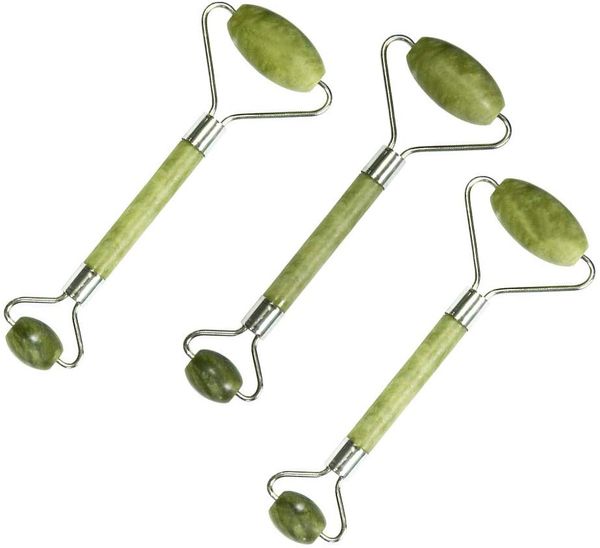facial massage roller green double heads jade face massage roller nature slimming beauty health care
facial massage roller green double heads jade face massage roller nature slimming beauty health care