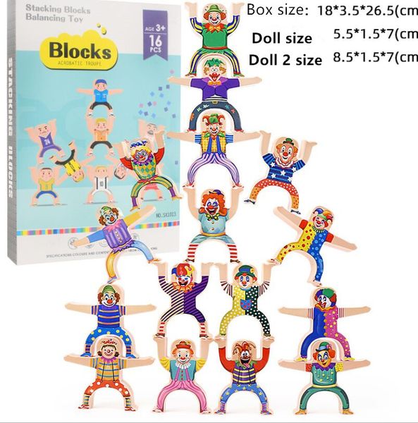 new 16pcs balance villain children's puzzle diy stacking high building blocks table game toys for kids
new 16pcs balance villain children's puzzle diy stacking high building blocks table game toys for kids