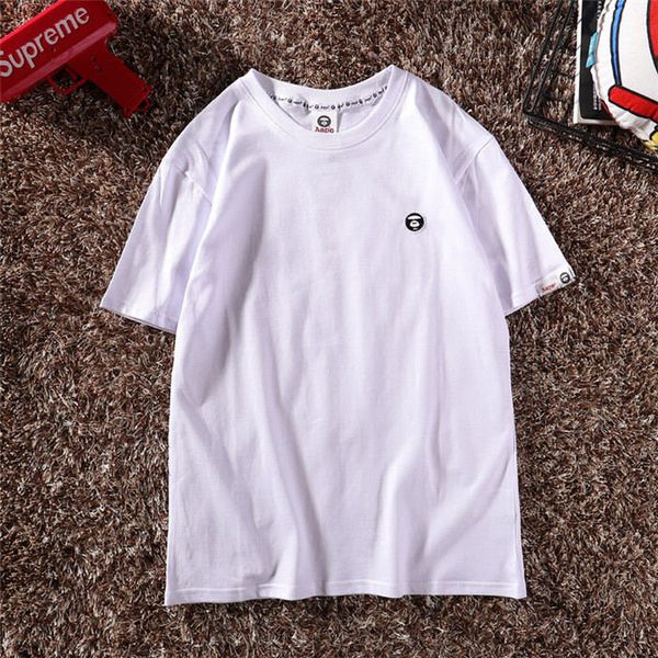 Unisex Women Classic LOGO Embroidery Solid TShirt Contracted Set Head Round Neck Short Sleeve Letter Print Mens TShirt
Unisex Women Classic LOGO Embroidery Solid TShirt Contracted Set Head Round Neck Short Sleeve Letter Print Mens TShirt