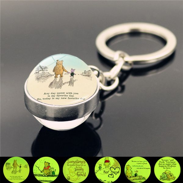 wg 1pc cabochon time gem stone keychain pendant cartoon little bear and little pigs metal keychain for child jewelry, Silver
wg 1pc cabochon time gem stone keychain pendant cartoon little bear and little pigs metal keychain for child jewelry, Silver