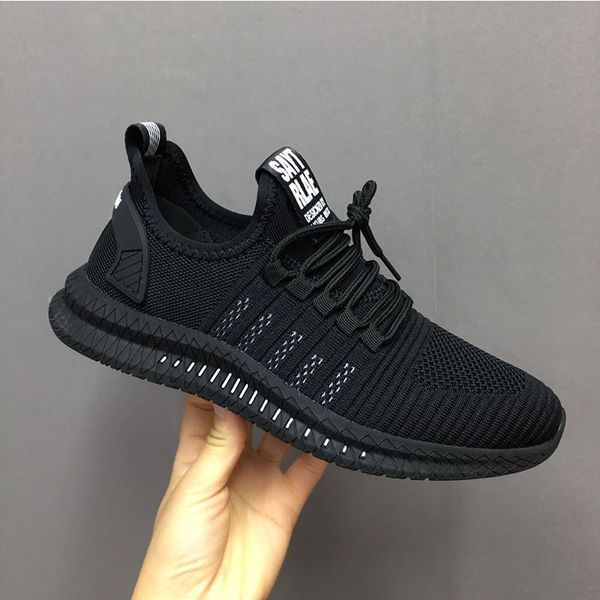 fashion sneakers lightweight men casual shoes breathable male footwear lace up walking shoe, Black
fashion sneakers lightweight men casual shoes breathable male footwear lace up walking shoe, Black
