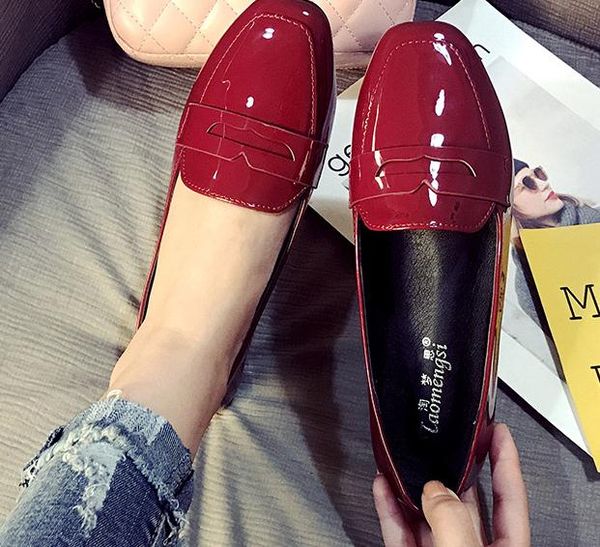 2019 women's shoes in spring and autumn with new style flat bottom square head @1002, Black
2019 women's shoes in spring and autumn with new style flat bottom square head @1002, Black