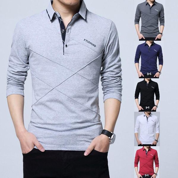новый поло мужчины футболка с длинным рукавом повседневные рубашки роскошный дизайн хлопок лацкан шеи прохладный мужская футболка с отложным, White;black
новый поло мужчины футболка с длинным рукавом повседневные рубашки роскошный дизайн хлопок лацкан шеи прохладный мужская футболка с отложным, White;black