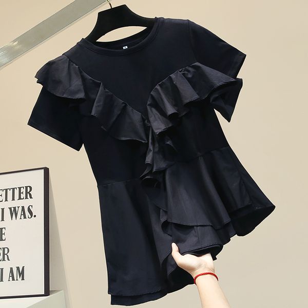 irregular ruffles white black cotton t-shirt female ins ultra-fire short sleeve loose t-shirts 2020 new summer women tees
irregular ruffles white black cotton t-shirt female ins ultra-fire short sleeve loose t-shirts 2020 new summer women tees