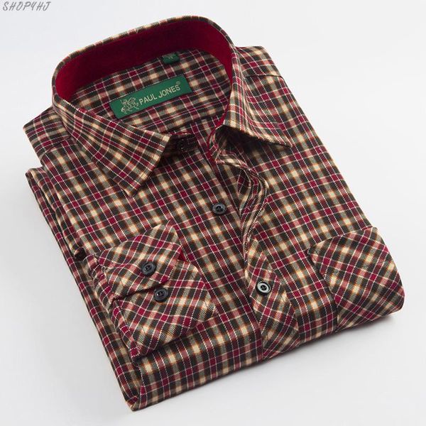single patch pocket comfortable work casual regular-fit classic checked shirts men's long sleeve brushed plaid dress shirt, White;black
single patch pocket comfortable work casual regular-fit classic checked shirts men's long sleeve brushed plaid dress shirt, White;black
