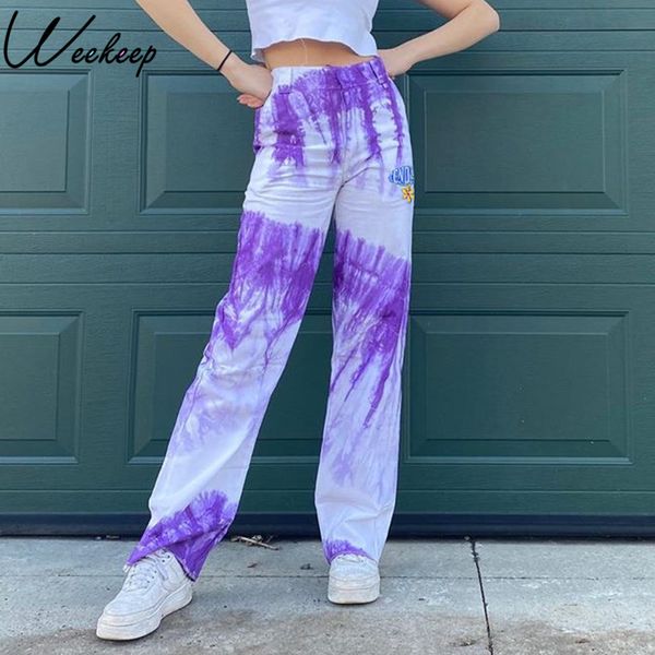 weekeep tie dye печать брюки женщина уличная высокая талия sweatpants мода joggers лето новая фиолетовая прямые брюки, Black;white
weekeep tie dye печать брюки женщина уличная высокая талия sweatpants мода joggers лето новая фиолетовая прямые брюки, Black;white