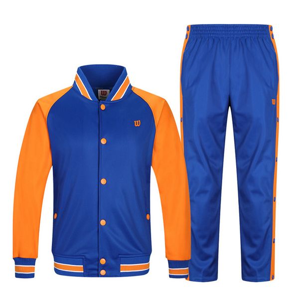 mens autumn designer solid color 2pcs tracksuits button sports style homme clothing fashion hip hop casual apparel, Gray
mens autumn designer solid color 2pcs tracksuits button sports style homme clothing fashion hip hop casual apparel, Gray