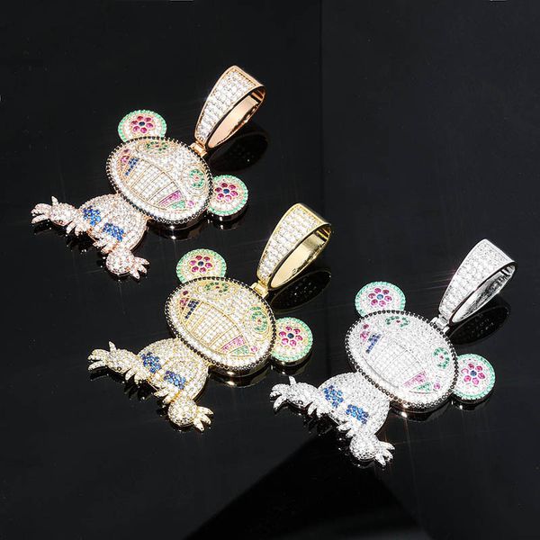 bling zircon necklaces fashion men women pendant necklaces luxury 18k gold plated cartoon bradypod hip hop necklace jewelry wholesale ln179, Silver
bling zircon necklaces fashion men women pendant necklaces luxury 18k gold plated cartoon bradypod hip hop necklace jewelry wholesale ln179, Silver