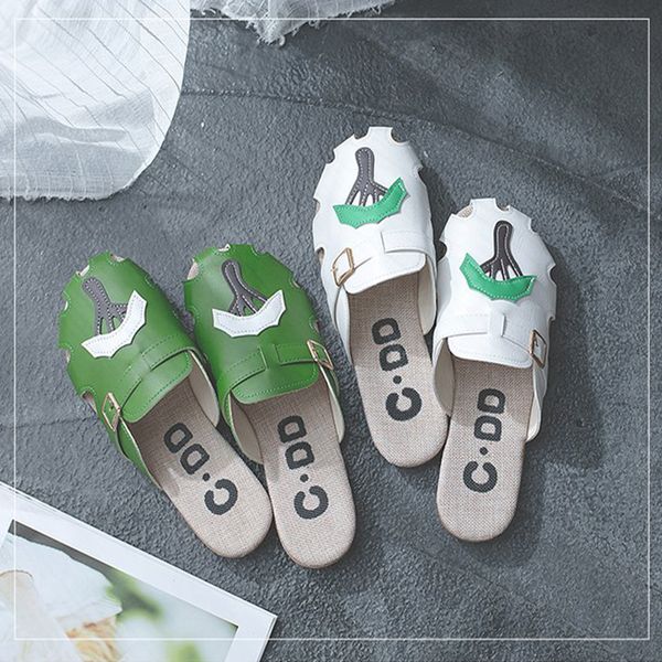 Dropship Fashion Scuffs Slippers Female Student Leisure Shoes in Summer 2019 New Korean Beach Slippers
Dropship Fashion Scuffs Slippers Female Student Leisure Shoes in Summer 2019 New Korean Beach Slippers