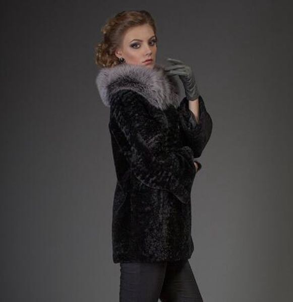woman winter europe and the united states new korean version boutique slim trend business fox fur collar rabbit fur fur coat / 7777 s-4xl, Black 
woman winter europe and the united states new korean version boutique slim trend business fox fur collar rabbit fur fur coat / 7777 s-4xl, Black