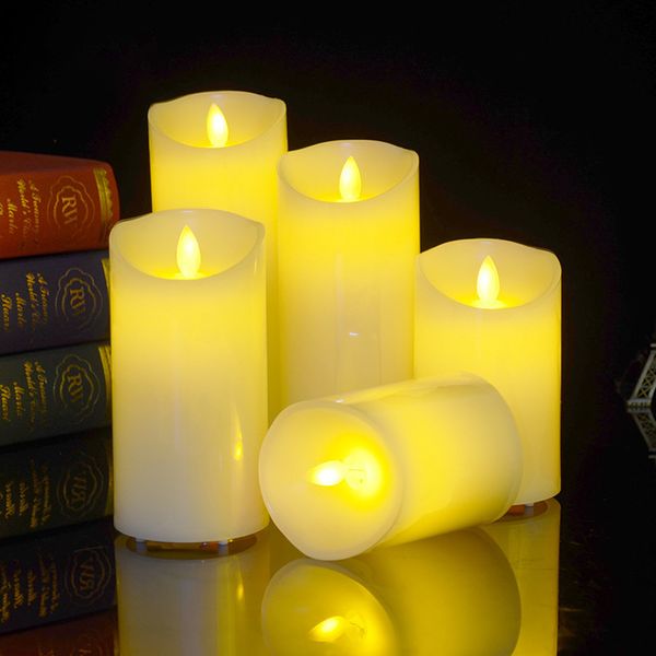 brelong 1 pc led simulation candle light battery type flameless 5 candle night light with remote control
brelong 1 pc led simulation candle light battery type flameless 5 candle night light with remote control