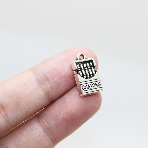 20pcs-- 19x9mm crayons charms art school charms antique silver tone 16x9mm diy supplies jewelry accessories necklaces pendants 
20pcs-- 19x9mm crayons charms art school charms antique silver tone 16x9mm diy supplies jewelry accessories necklaces pendants