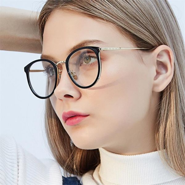 round spectacles women's vintage clear lens glasses optical black frame fashion brand myopia glasses transparent female eyewear, Silver
round spectacles women's vintage clear lens glasses optical black frame fashion brand myopia glasses transparent female eyewear, Silver