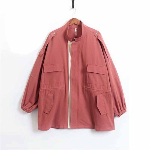 2019 fashion loose tooling trench coat women super large size cotton windbreaker short outerwear female casual trench g500, Tan;black
2019 fashion loose tooling trench coat women super large size cotton windbreaker short outerwear female casual trench g500, Tan;black