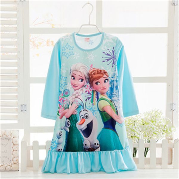 2019 new style anna elsa girls nightgowns children party dresses sleepwear pajamas baby girls nightie dress pyjamas, Blue;red
2019 new style anna elsa girls nightgowns children party dresses sleepwear pajamas baby girls nightie dress pyjamas, Blue;red