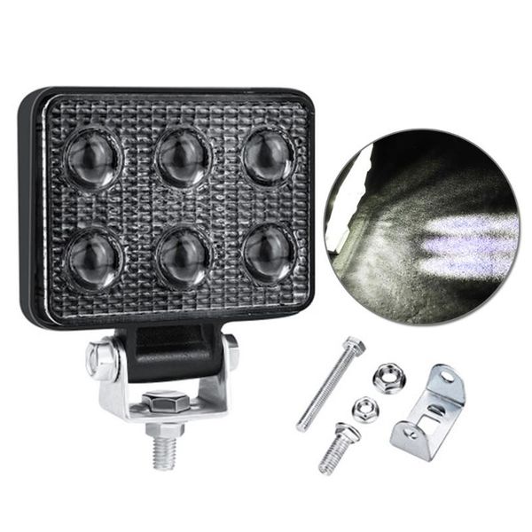 dust-proof led light ts highlight car truck off-road work driving light 4wd