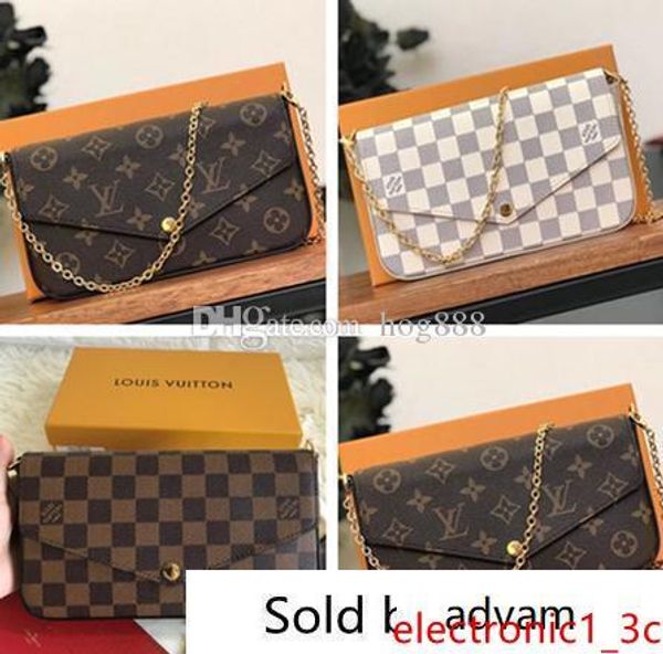 m61276 pochette felicie women handbags luxury crossbody messenger shoulder bags chain bag good leather purse
m61276 pochette felicie women handbags luxury crossbody messenger shoulder bags chain bag good leather purse