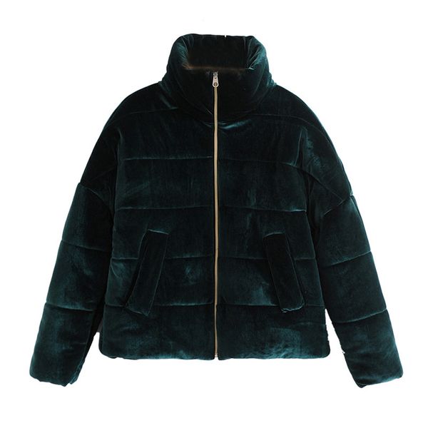 winter solid color loose long-sleeved velvet thick warm zipper coat jacket ladies cotton clothes, Black
winter solid color loose long-sleeved velvet thick warm zipper coat jacket ladies cotton clothes, Black