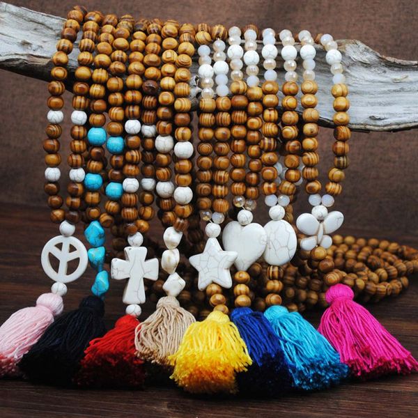 bohemian ethnic colorful long tassel fringed choker necklace wooden beads heart round stone pendant necklace for women gift, Silver
bohemian ethnic colorful long tassel fringed choker necklace wooden beads heart round stone pendant necklace for women gift, Silver