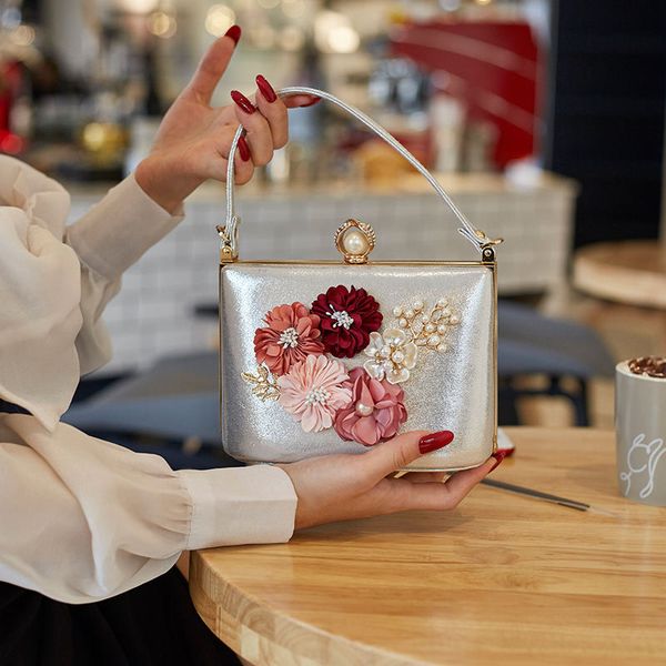 women's fashion banquet dress bag simple shoulder ladies handbag