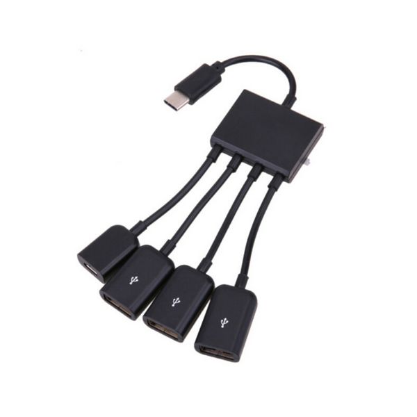multifunction usb hub charging cables 4 in 1 type-c to micro usb otg hub with power supply otg type c for phones
multifunction usb hub charging cables 4 in 1 type-c to micro usb otg hub with power supply otg type c for phones