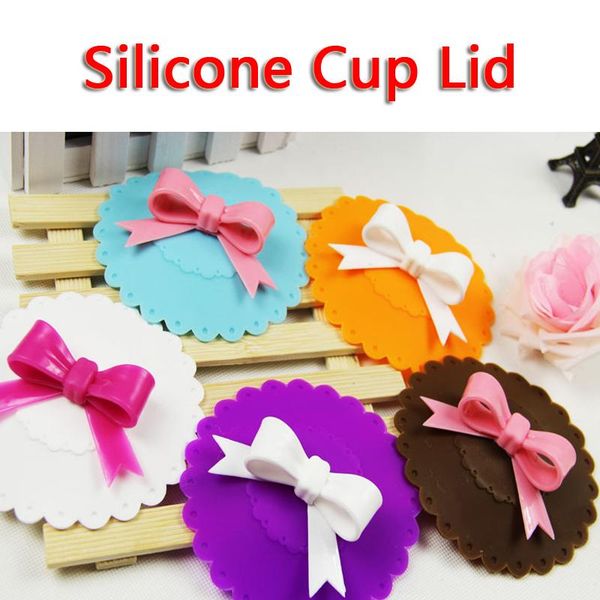 bowknot silicone cup lids cute fashionable creative food-grade silicone cup cover heat-resistant reusable healthy silicone lid vt0199
bowknot silicone cup lids cute fashionable creative food-grade silicone cup cover heat-resistant reusable healthy silicone lid vt0199