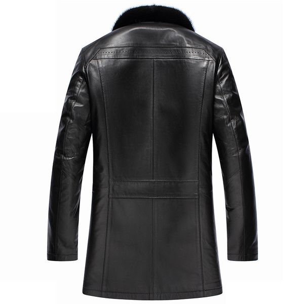 натуральная кожа куртка мужчины зимняя куртка реальный дубленки мужские шерсть liner норковый воротник теплый вниз пальто f17s14070 yy384, Black 
натуральная кожа куртка мужчины зимняя куртка реальный дубленки мужские шерсть liner норковый воротник теплый вниз пальто f17s14070 yy384, Black