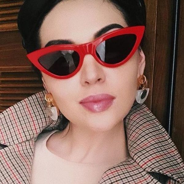 2019 vintage cat eye sunglasses women ladies pink red sun glasses female brand cateye eyeglasses sun glasses for women, White;black
2019 vintage cat eye sunglasses women ladies pink red sun glasses female brand cateye eyeglasses sun glasses for women, White;black