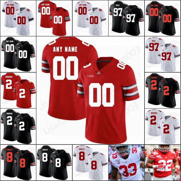 ohio state buckeyes archie griffin chase young jk dobbins garrett уилсон ник боз elliott джулиан fleming шар фиеста 150-й сшита трикотажные, Black
ohio state buckeyes archie griffin chase young jk dobbins garrett уилсон ник боз elliott джулиан fleming шар фиеста 150-й сшита трикотажные, Black