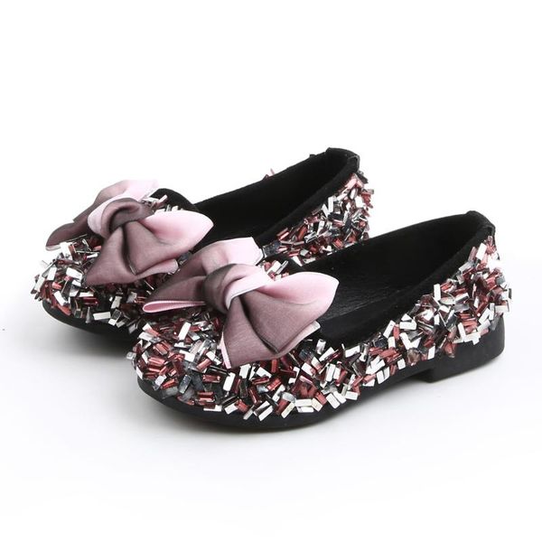 2020 kids princess shoes for girls glitter leather crystal shoes bow party wedding dress flat children banquet pink, Black
2020 kids princess shoes for girls glitter leather crystal shoes bow party wedding dress flat children banquet pink, Black