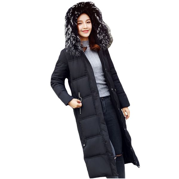 women's down jackets long over the knee outwear 2018 new clearance specials thickening big size white duck down warm coats zs543, Black
women's down jackets long over the knee outwear 2018 new clearance specials thickening big size white duck down warm coats zs543, Black