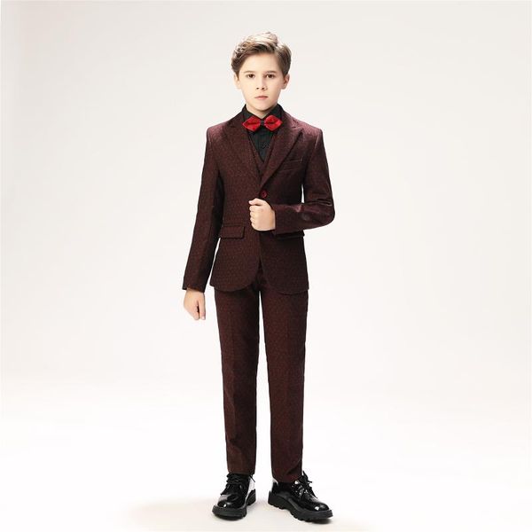 yuanlu boys suits 2019 dark red blazer formal costume for wedding party piano autumn & winter boys outfit slim fit kids suits, Black
yuanlu boys suits 2019 dark red blazer formal costume for wedding party piano autumn & winter boys outfit slim fit kids suits, Black