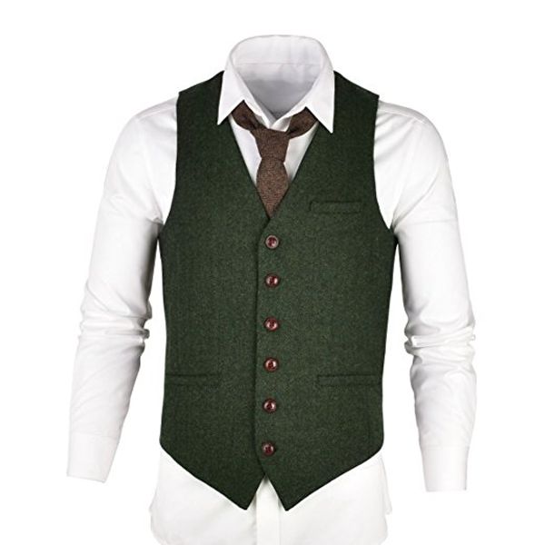 groom vests green groomsmens/man vest custom made size and color three buttons wedding/prom/dinner waistcoat m1295, Black
groom vests green groomsmens/man vest custom made size and color three buttons wedding/prom/dinner waistcoat m1295, Black