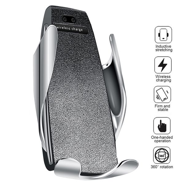 10w wireless car charger s5 automatic clamping fast charging phone holder mount in car for iphone xr huawei samsung smart phone
10w wireless car charger s5 automatic clamping fast charging phone holder mount in car for iphone xr huawei samsung smart phone