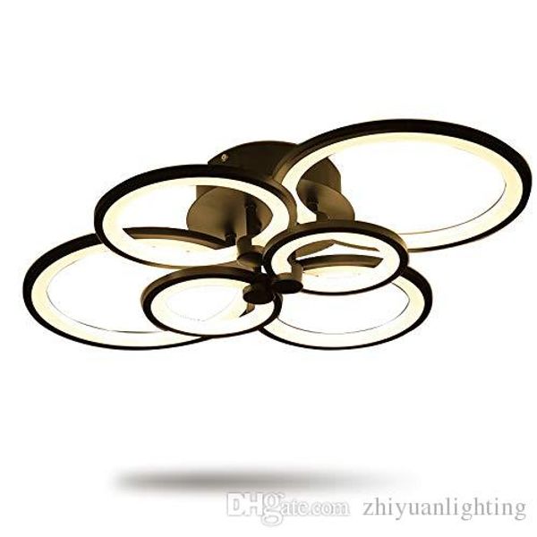 acrylic modern chandeliers led circle ceiling lights for livingroom bedroom kitchen room black color finish 6/6/8 heads
acrylic modern chandeliers led circle ceiling lights for livingroom bedroom kitchen room black color finish 6/6/8 heads