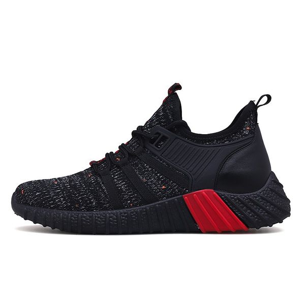summer shoes mesh breathable flying woven sports running men's casual shoes men's, Black
summer shoes mesh breathable flying woven sports running men's casual shoes men's, Black